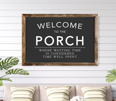 Porch & Outdoor Signs