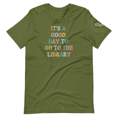 Library T-Shirt Olive / 3Xl