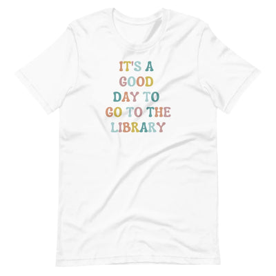 Library T-Shirt White / Xs
