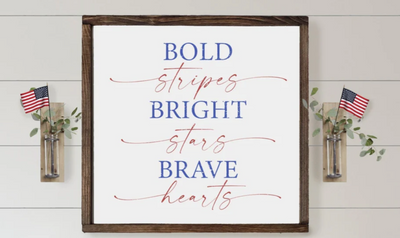 Celebrate Independence Day in Style with Patriotic Décor, Signs & Gifts!