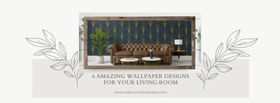 6 Best Wallpaper Designs for the Living Room