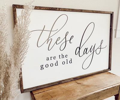 Best Sellers | Wood Framed Farmhouse Signs