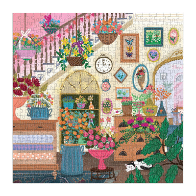Flower Shop 500 Piece Puzzle - Mulberry Market Designs