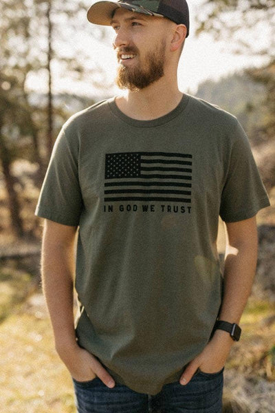 In God We Trust T-Shirt - Mulberry Market Designs