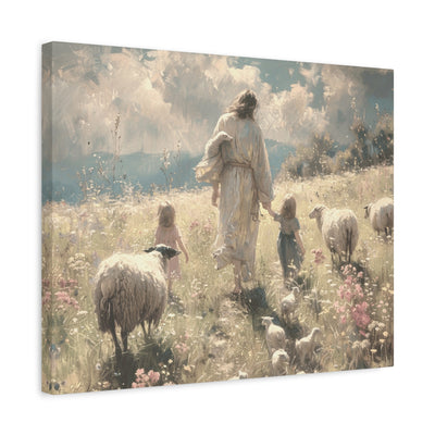 Blessed Are the Children Canvas Art