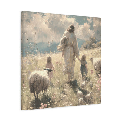 Blessed Are the Children Canvas Art