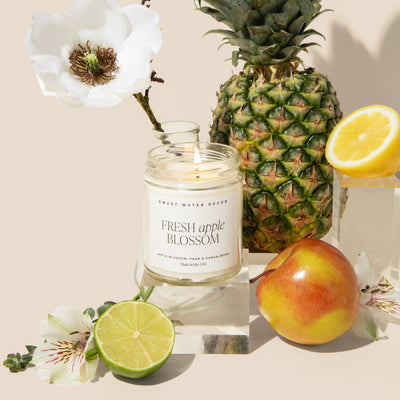 Fresh Apple Blossom Soy Candle