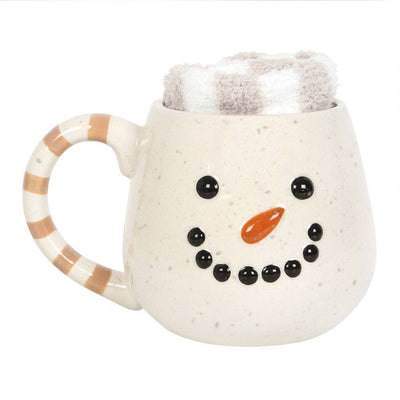 Snowman Christmas Mug and Socks Gift Set - Mulberry Market Designs