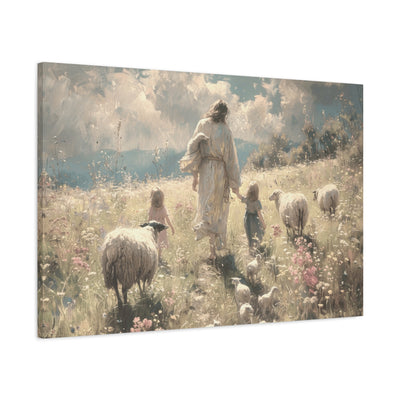 Blessed Are the Children Canvas Art