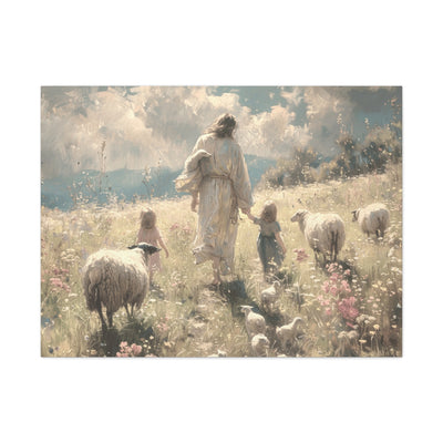 Blessed Are the Children Canvas Art
