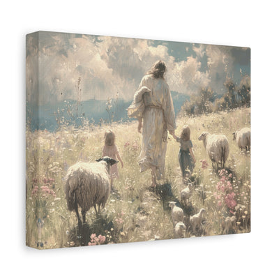 Blessed Are the Children Canvas Art