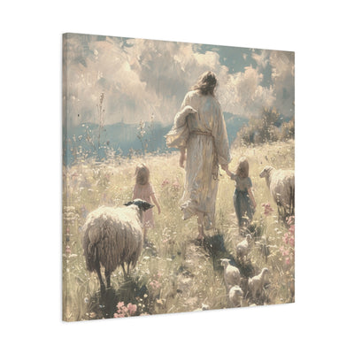 Blessed Are the Children Canvas Art