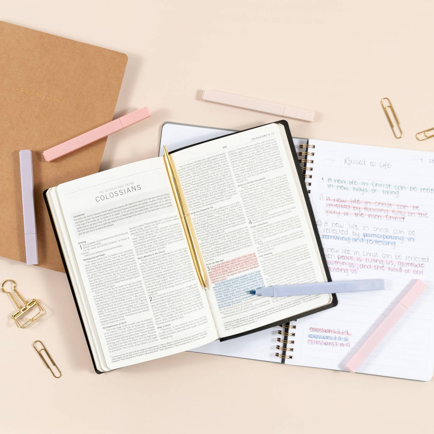 Pastel Highlighter Set - Mulberry Market Designs