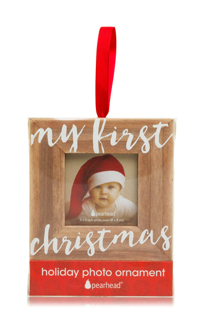 My First Christmas Picture Frame Ornament - Mulberry Market Designs
