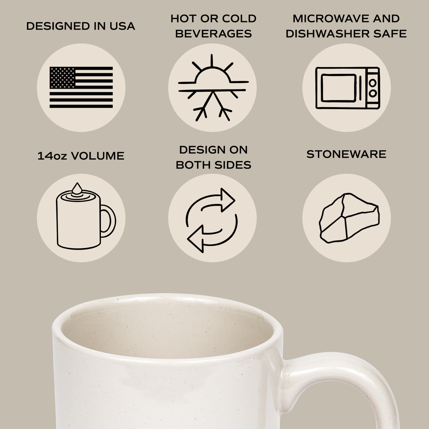 Best Dad Ever Stoneware Coffee Mug - Mulberry Market Designs