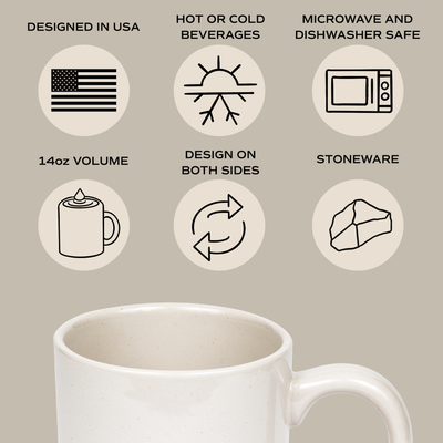 Best Dad Ever Stoneware Coffee Mug - Mulberry Market Designs