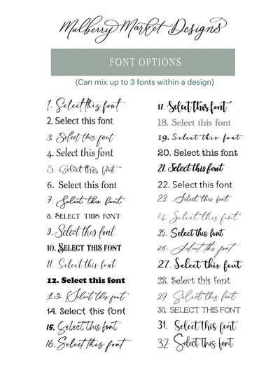 Acrylic Modern Wedding Seating Chart Sign - Mulberry Market Designs