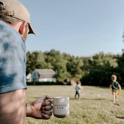 Best Dad Ever Stoneware Coffee Mug - Mulberry Market Designs