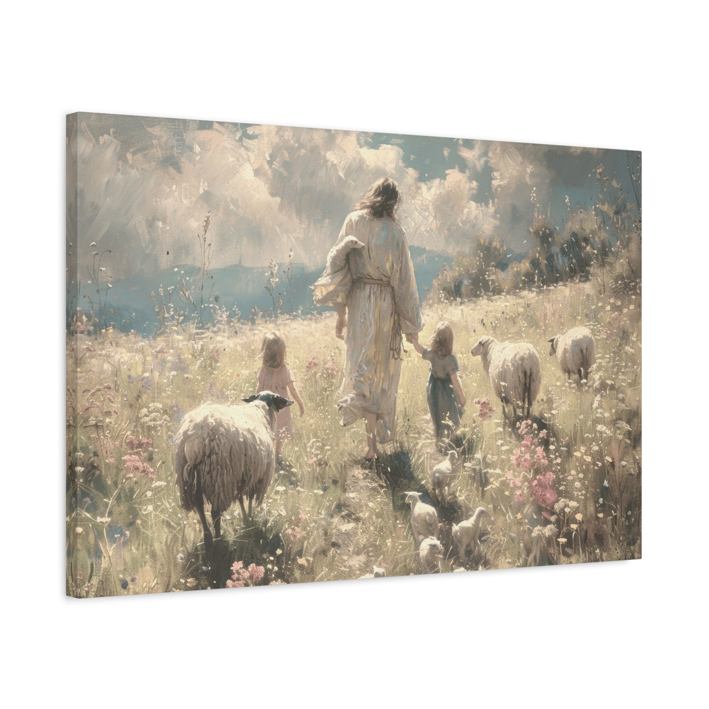 Blessed Are the Children Canvas Art