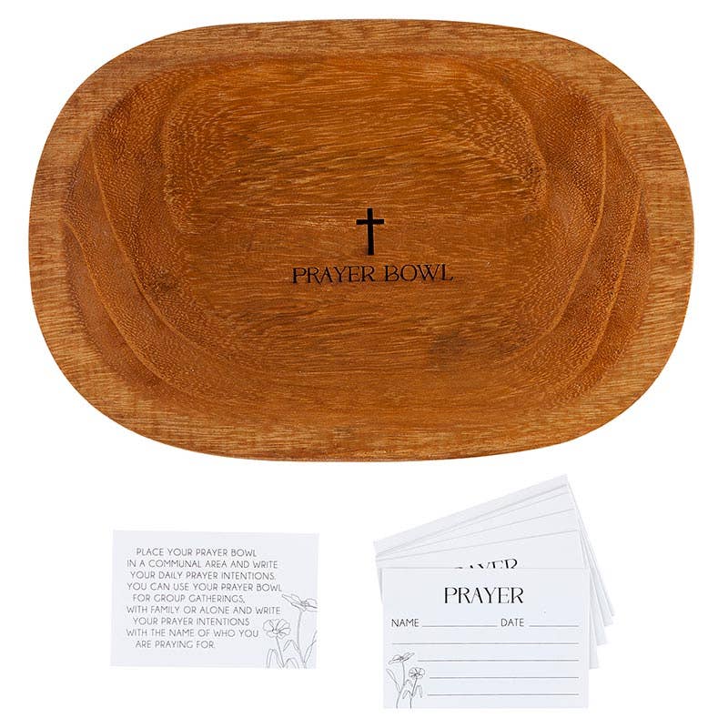 Wood Prayer Bowl