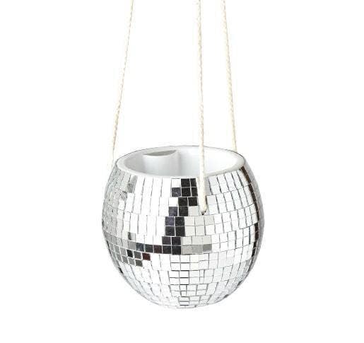 Retro Disco Ball Planter - Mulberry Market Designs