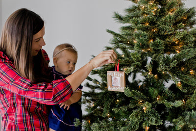My First Christmas Picture Frame Ornament - Mulberry Market Designs