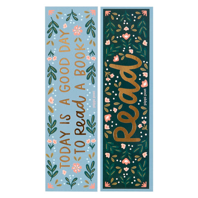Good Day To Read A Book Bookmark Set - Mulberry Market Designs