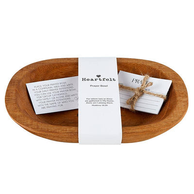Wood Prayer Bowl