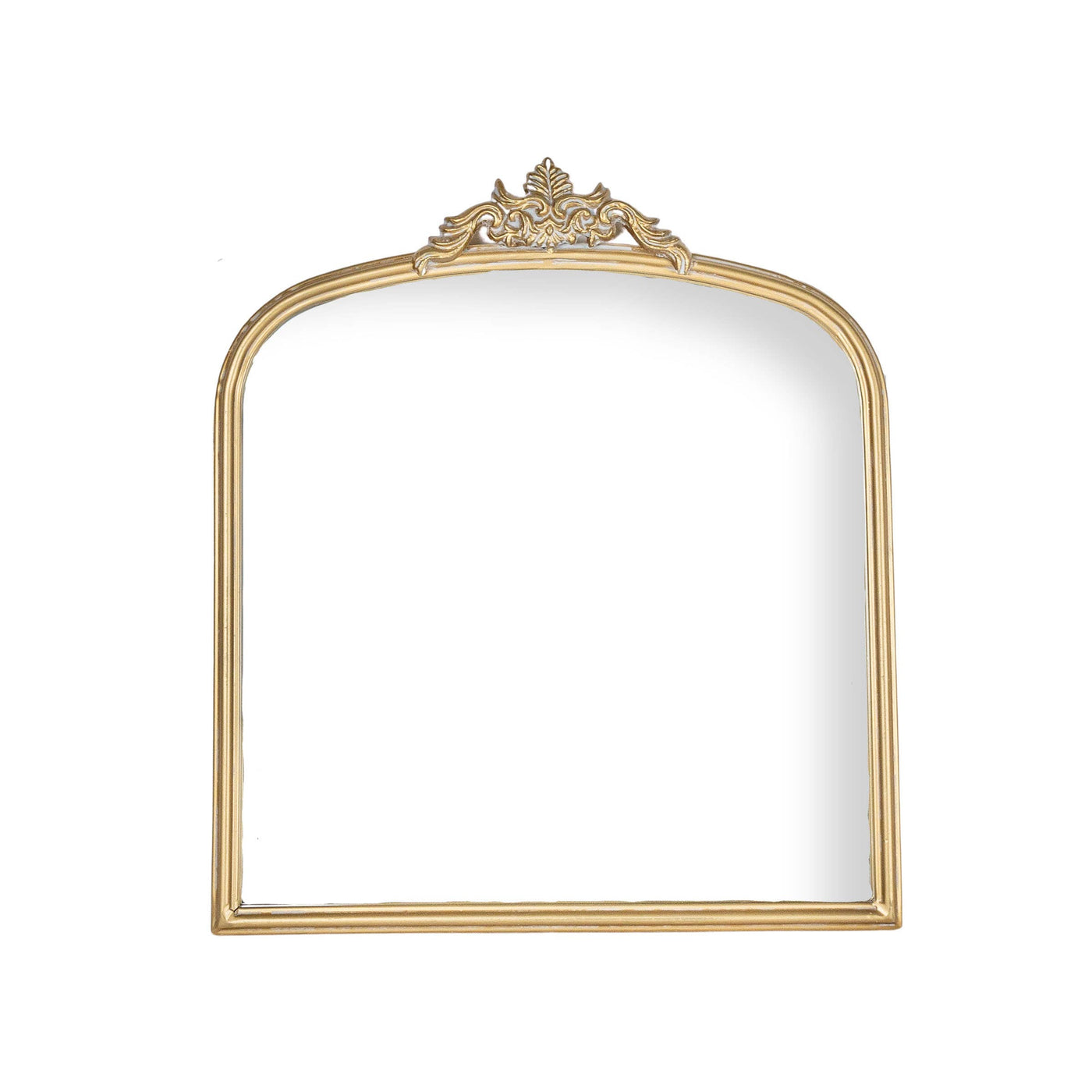 Antique Vintage Brass Wall Mirror - Mulberry Market Designs