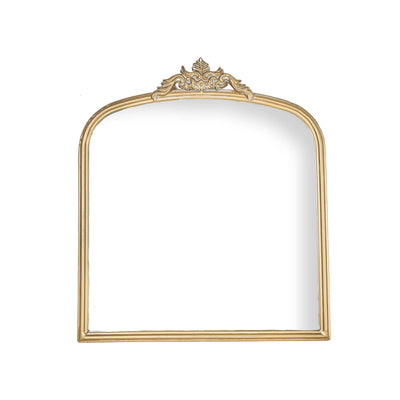 Antique Vintage Brass Wall Mirror - Mulberry Market Designs