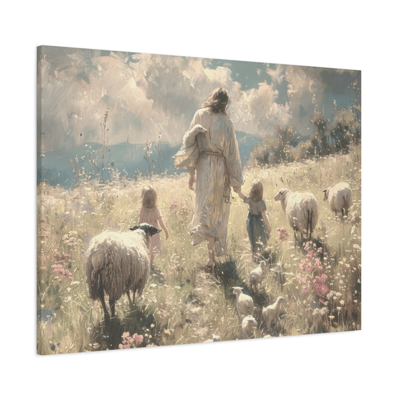 Blessed Are the Children Canvas Art