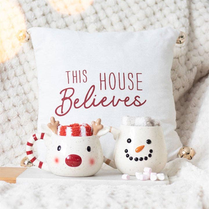 Snowman Christmas Mug and Socks Gift Set - Mulberry Market Designs