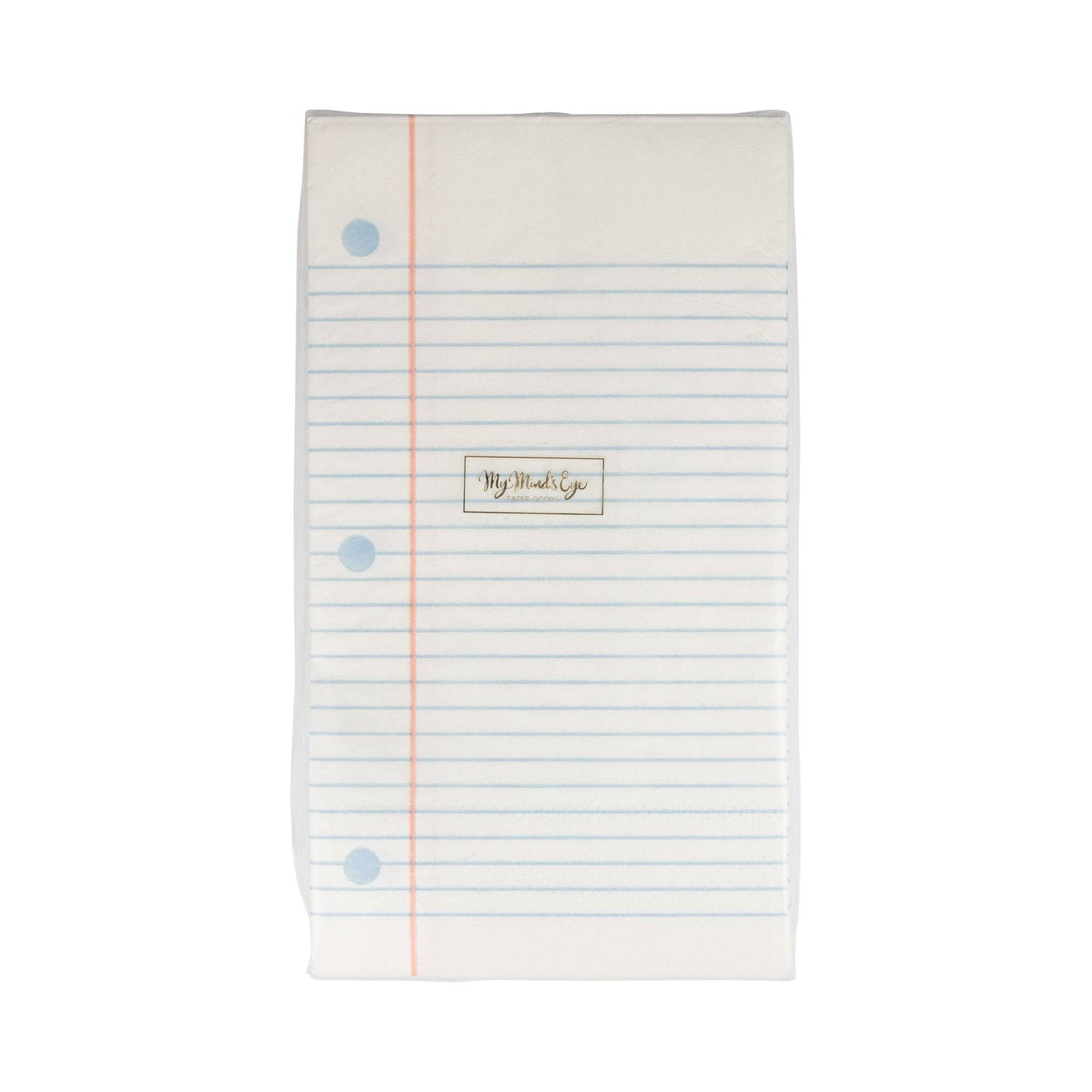 Notebook Paper Napkin Back to School