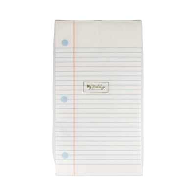 Notebook Paper Napkin Back to School
