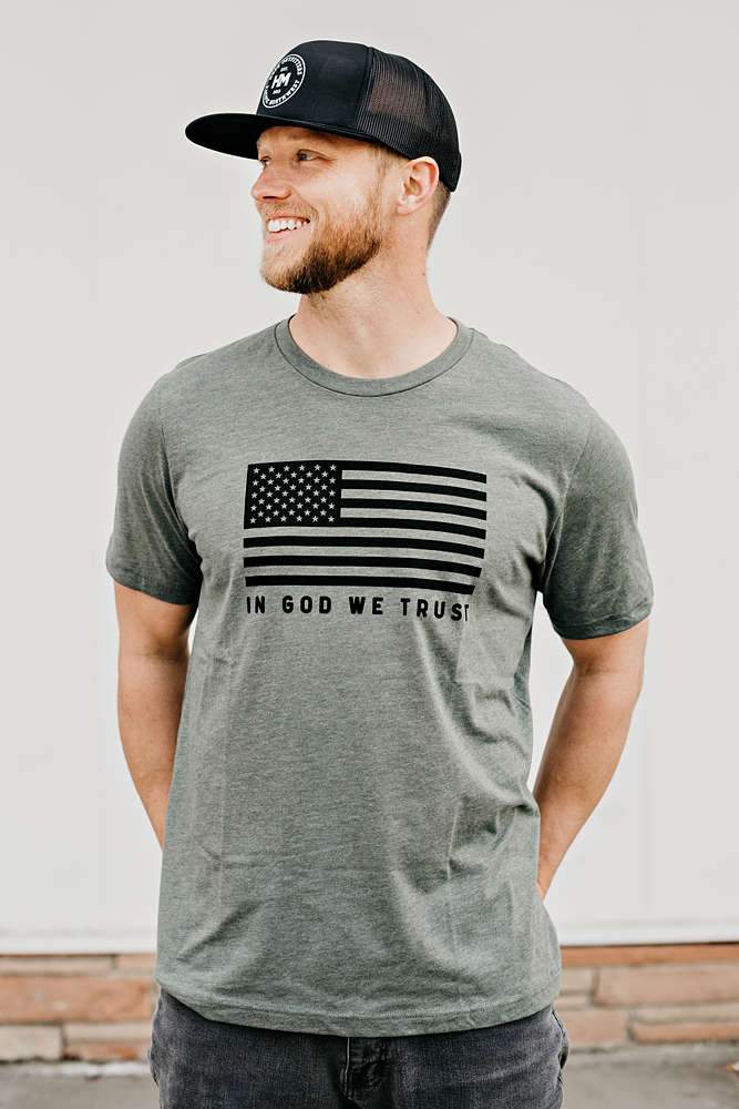 In God We Trust T-Shirt - Mulberry Market Designs