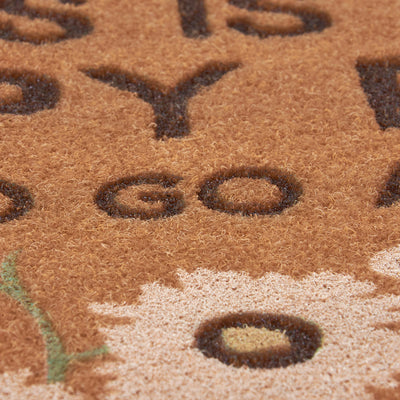 This is Our Happy Place So Go Away Doormat Rug