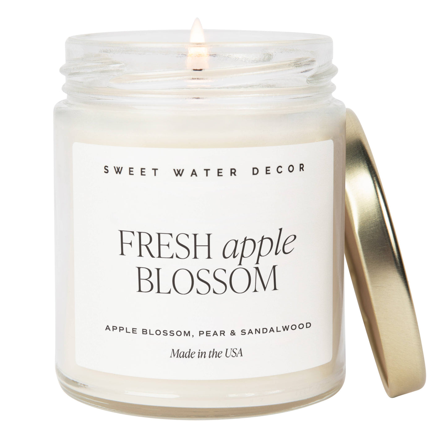 Fresh Apple Blossom Soy Candle