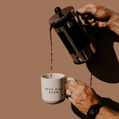 Best Dad Ever Stoneware Coffee Mug - Mulberry Market Designs