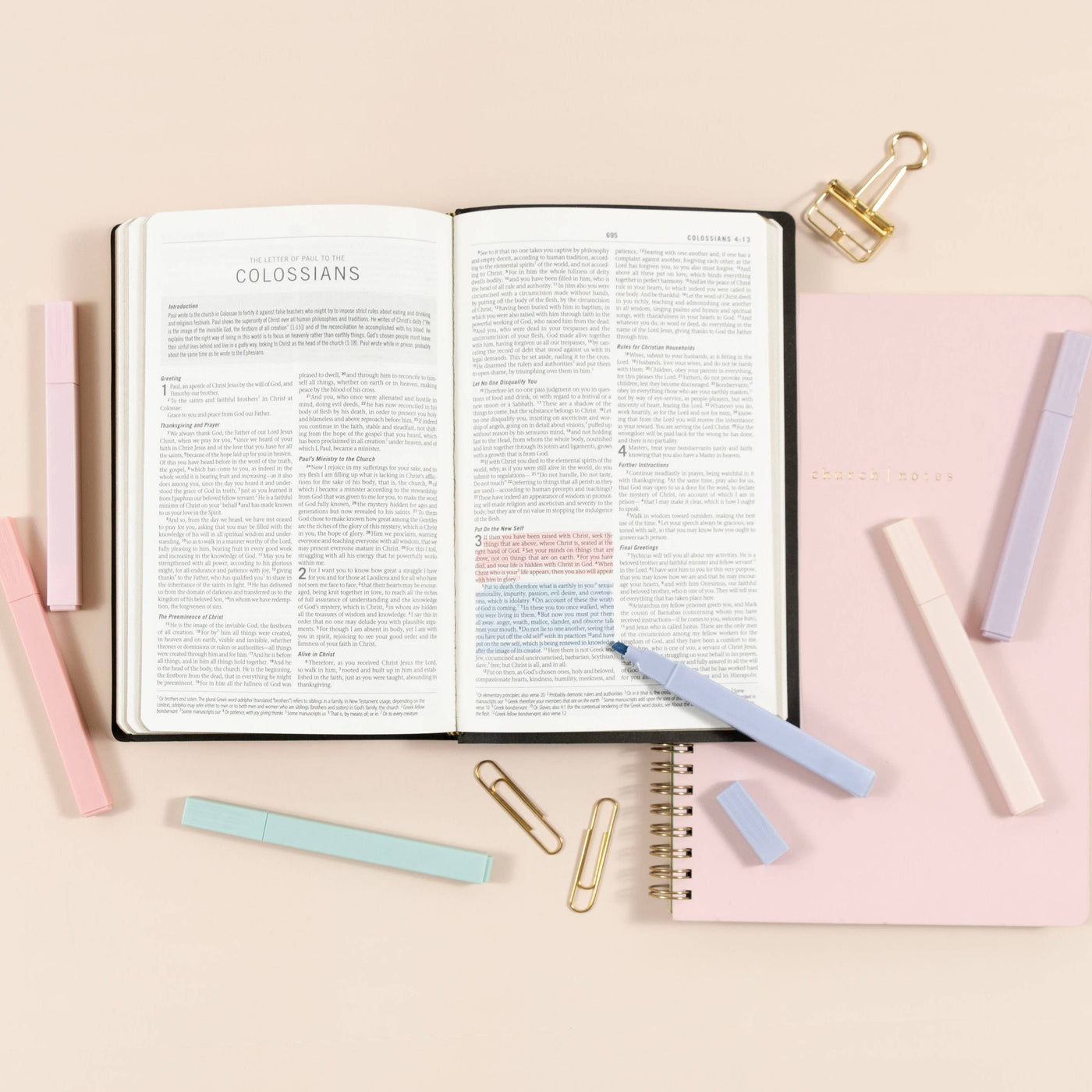 Pastel Highlighter Set - Mulberry Market Designs