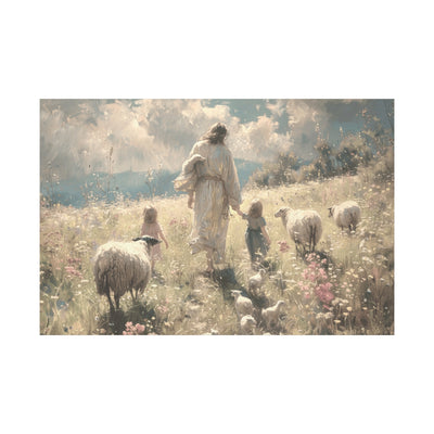 Blessed Are the Children Canvas Art