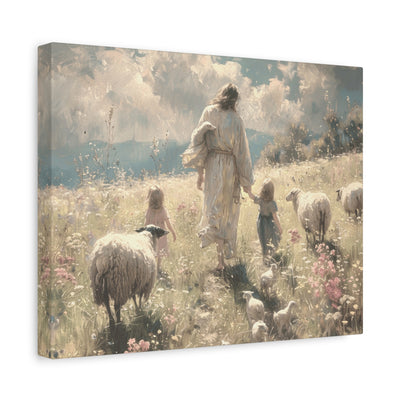 Blessed Are the Children Canvas Art