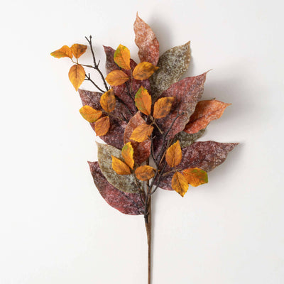 Warm Fall Mixed Leaf Spray - Mulberry Market Designs