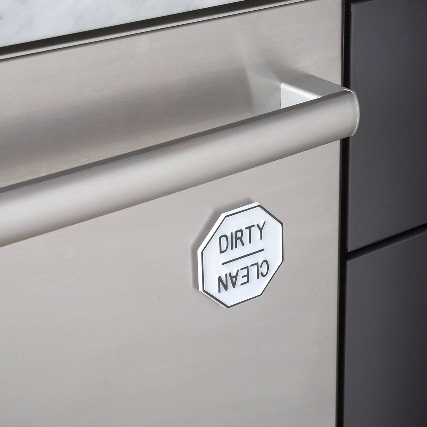 Fox Run Clean or Dirty Dishwasher Magnet, 2.5" x 2.5" - Mulberry Market Designs