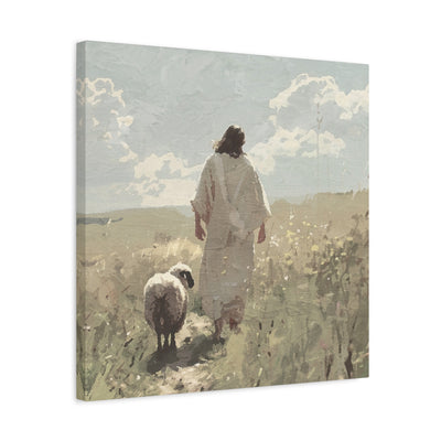 Jesus Leaves the 99 Canvas Art