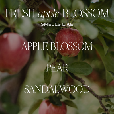 Fresh Apple Blossom Soy Candle