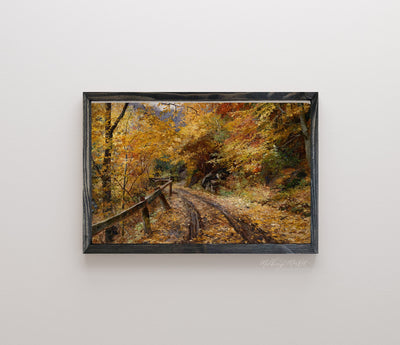 Falling Leaves Vintage Wall Art - Mulberry Market Designs