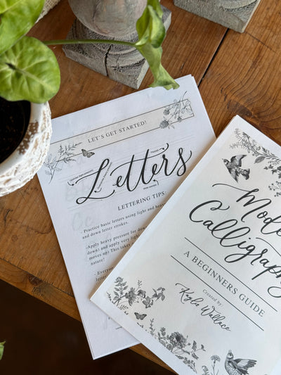 Modern Calligraphy Class for Beginners by Mulberry Market