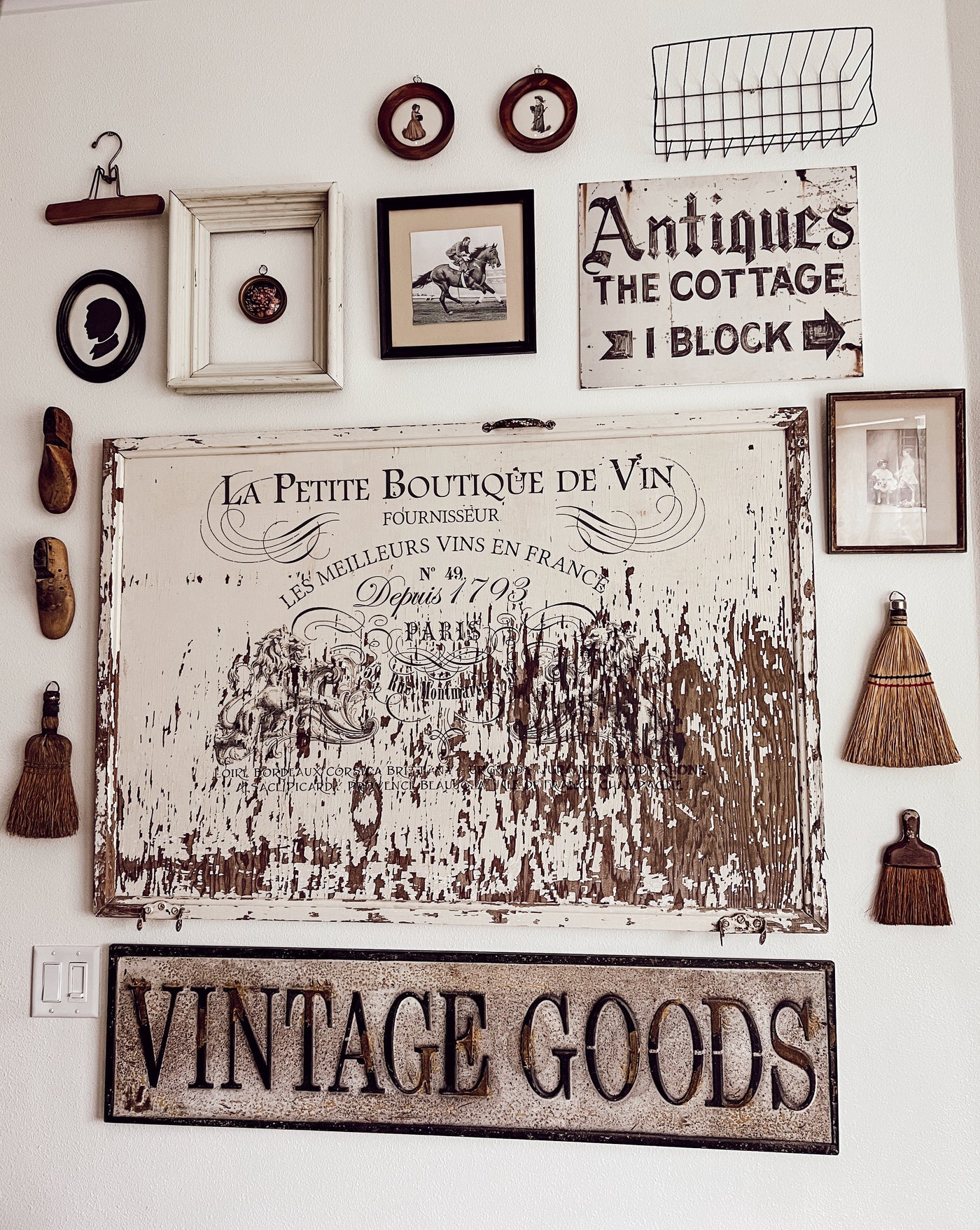 La Petite Boutique Antique Wall Art - Mulberry Market Designs