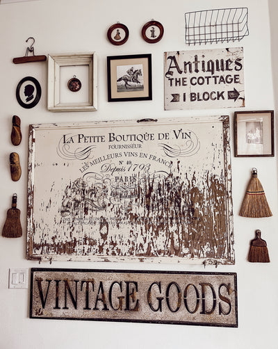 La Petite Boutique Antique Wall Art - Mulberry Market Designs