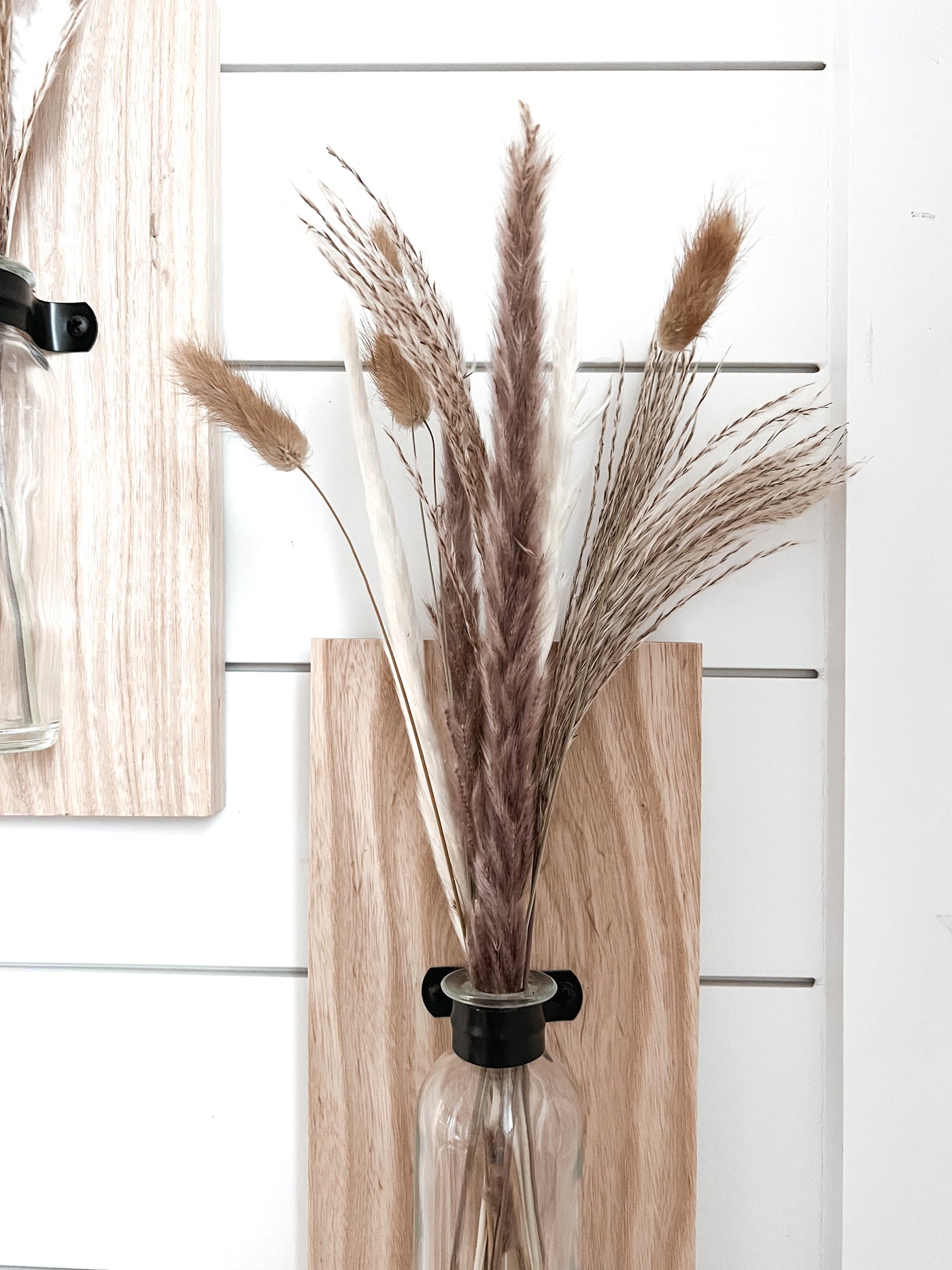 Boho Wood Farmhouse Sconces Set of Two